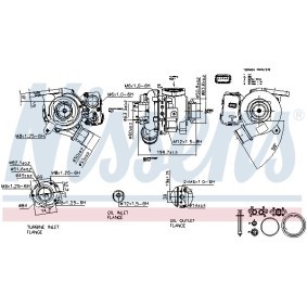 Acquista Turbina da NISSENS 93432 a buon mercato per soli 699,86 €