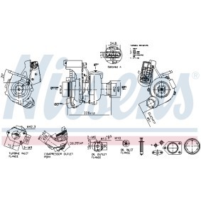 BMW Turbolader von NISSENS