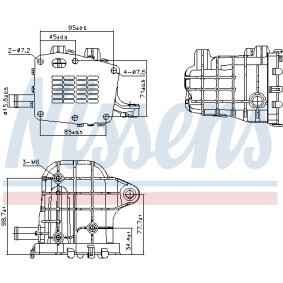 Comprar Enfriador EGR de NISSENS 989481 a bajo precio de 161,34 €