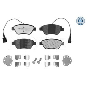 Achetez des Plaquettes de frein MEYLE 025 237 0617/PD à prix pour 32,99 €
