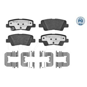 Achetez des Plaquettes de frein MEYLE 025 253 3715/PD à prix pour 36,60 €