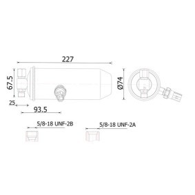 Klimatrockner für RENAULT TRUCKS von MAHLE ORIGINAL