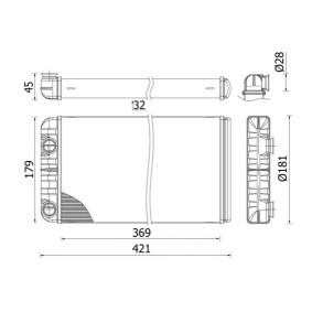 Osta Lämmityslaitteen kenno MAHLE ORIGINAL:llä AH 312 000S edullisesti hintaan 96,50 €