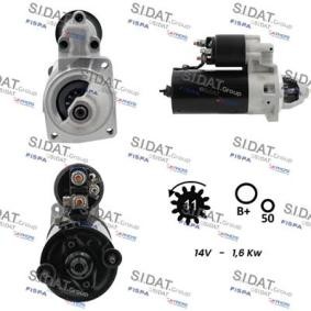 Köp Startmotor av SIDAT S12BH0791A2 till det låga priset 1765,79 kr