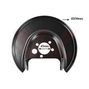 Acquista Lamiera paraspruzzi disco freno da VAN WEZEL 5817374 a buon mercato per soli 16,00 €