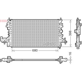 Achetez des Radiateur de chez DENSO en ligne pour Astra Mk VII (K) Break (B16) à prix modérés