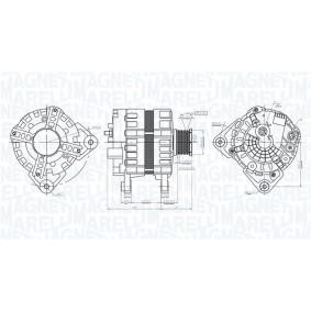 Køb Generator af MAGNETI MARELLI 063736095010 til den lave pris 1509,53 DKK