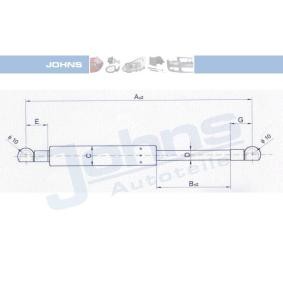 Heckklappendämpfer für CITROËN von JOHNS