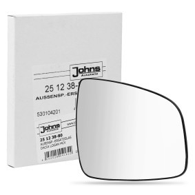 Acquista Vetro specchio, specchio esterno da JOHNS 25 12 38-80 a buon mercato per soli 9,48 €