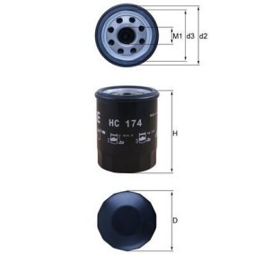 Osta Hydrauliikkasuodatin, automaattivaihteisto KNECHT:llä HC 174 edullisesti hintaan 10,43 €