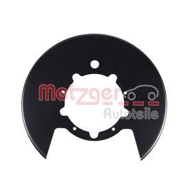 Compre Chapa deflectora, disco de travão da METZGER 6115552 a um preço baixo por 25,04 €
