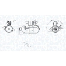 Anlasser 063726156010 von MAGNETI MARELLI günstig für 172,29 € online kaufen