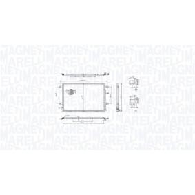Klimakondensator 350203103500 von MAGNETI MARELLI günstig für 75,08 € online kaufen