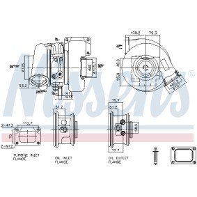 Acquista Turbina da NISSENS 93727 a buon mercato per soli 1372,15 €