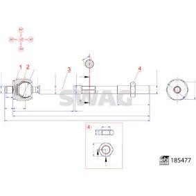 Achetez des Rotule axiale SWAG 33 10 9939 à prix pour 35,68 €