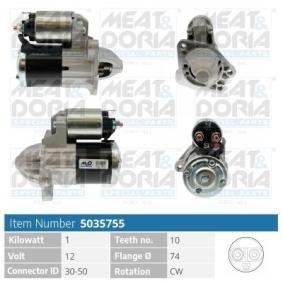 Köp Startmotor av MEAT & DORIA 5035755 till det låga priset 1785,43 kr