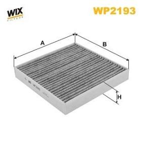 Köp Kupéfilter av WIX FILTERS WP2193 till det låga priset 265,45 kr