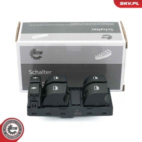 Fensterheberschalter für AUDI von ESEN SKV