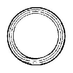 Dichtung, Abgasrohr 027096H