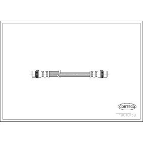 Comprar Latiguillo de freno de CORTECO 19018158 a bajo precio de 8,57 €