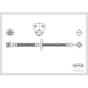 Acquista Tubo freno da CORTECO 19018938 a buon mercato per soli 112,74 €