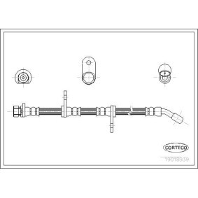 Acquista Tubo freno da CORTECO 19018939 a buon mercato per soli 30,20 €