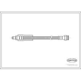 Comprar Latiguillo de freno de CORTECO 19020032 a bajo precio de 10,82 €