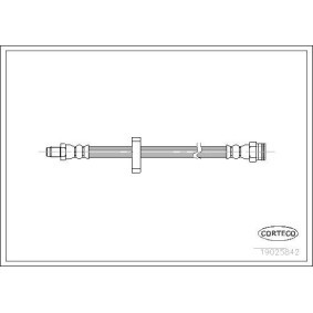 Comprar Latiguillo de freno de CORTECO 19025842 a bajo precio de 12,97 €