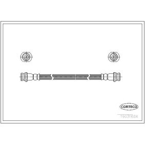 Bremsschlauch für DAEWOO von CORTECO