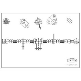 Acquista Tubo freno da CORTECO 19032125 a buon mercato per soli 179,91 €