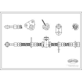 Acquista Tubo freno da CORTECO 19032232 a buon mercato per soli 179,91 €