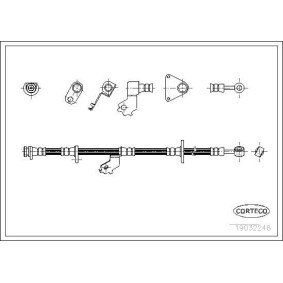 Acquista Tubo freno da CORTECO 19032248 a buon mercato per soli 28,88 €