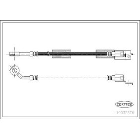 Acquista Tubo freno da CORTECO 19032376 a buon mercato per soli 20,11 €