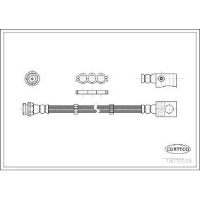 Acquista Tubo freno da CORTECO 19032539 a buon mercato per soli 26,92 €