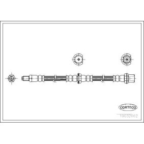 DAIHATSU Bremsschlauch von CORTECO