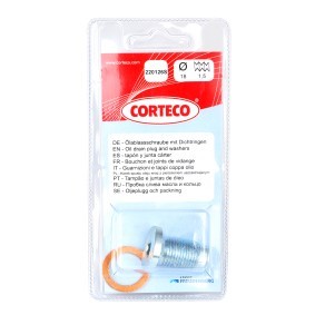 Verschlußschraube, Ölwanne 220126S von CORTECO günstig für 5,30 € online kaufen