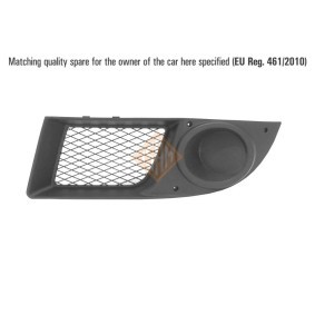Compre Grelha de ventilador, pára-choques da ISAM 0131716 a um preço baixo por 54,21 €