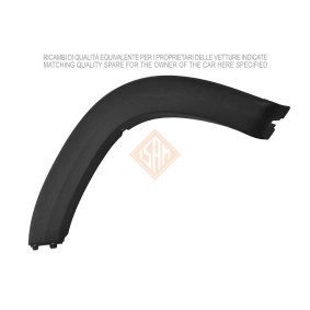 Zier- / Schutzleiste, Kotflügel 0133921 für PEUGEOT