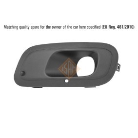 Compre Grelha de ventilador, pára-choques da ISAM 0143719 a um preço baixo por 45,30 €