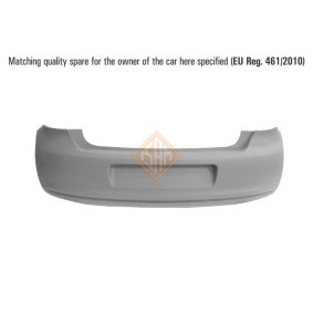 Acquista Paraurti posteriore da ISAM 0937121 a buon mercato per soli 131,88 €