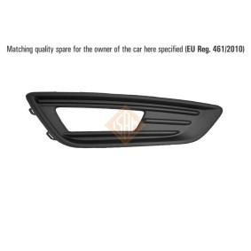 Achetez des Grille de ventilation, pare-chocs ISAM 1050718 à prix pour 45,26 €