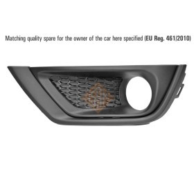 Lüftungsgitter, Stoßfänger 3502719 für JEEP