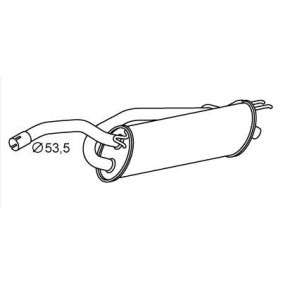 Endschalldämpfer FTS-526