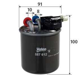 Kraftstofffilter für INFINITI von VALEO