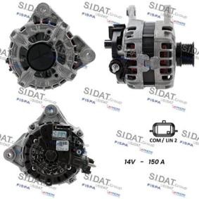 Lichtmaschine A12BH0703 von SIDAT günstig für 271,41 € online kaufen