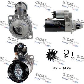Köp Startmotor av SIDAT S12BH0103 till det låga priset 2646,22 kr