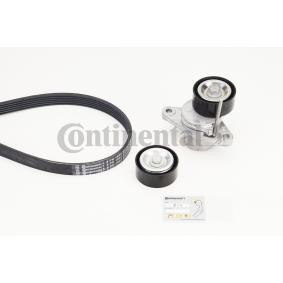 Acquista Kit Cinghie Poly-V da CONTITECH 6PK1822 EXTRA K1 a buon mercato per soli 81,33 €
