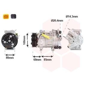 Achetez des Compresseur de climatisation VAN WEZEL 4001K701 à prix pour 735,81 €