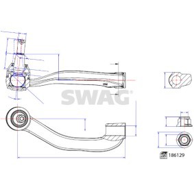 Spurstangenkopf von SWAG 33 11 0259