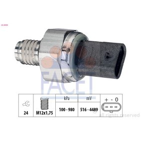 Sensor, Öldruck 25.0009